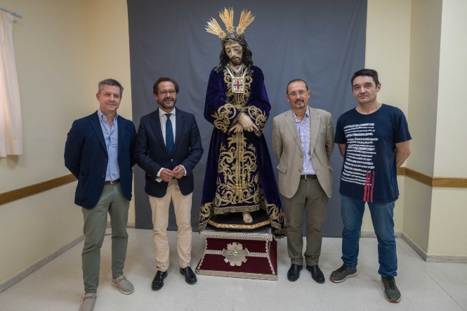 Visita a la imagen de Jesús del Rescate (JUNTA)