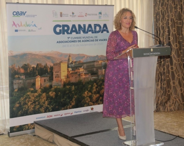 La diputada de Turismo y Patrimonio, Marta Nievas (DIPGRA)