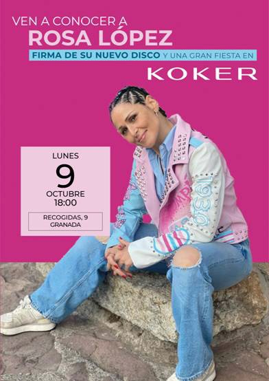 Rosa López estará en Koker (KOKER)