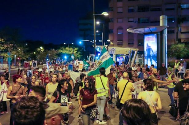 Manifestación contra la Cumbre Europea (CRISTIAN FERNÁNDEZ) 