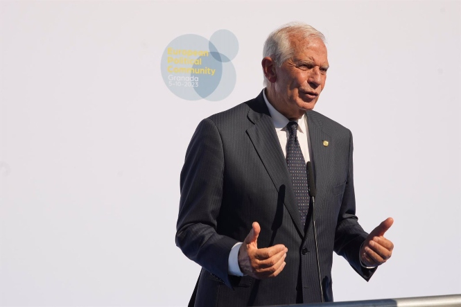 El alto representante de la UE para Asuntos Exteriores y Política de Seguridad y vicepresidente de la Comisión Europea, Josep Borrell (FRANCISCO J. OLMO / EUROPA PRESS)