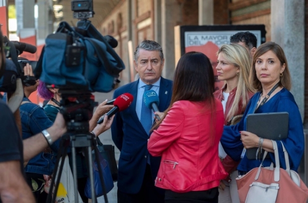 El consejero de la Presidencia, Interior, Diálogo Social y Simplificación Administrativa, Antonio Sanz (FRANCISCO J. OLMO / EUROA PRESS)