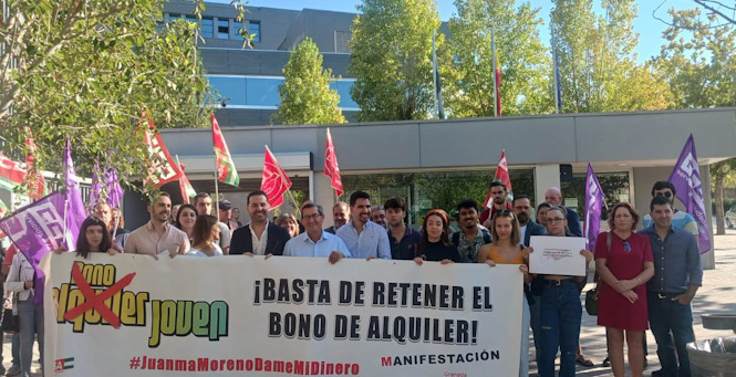 Imagen de la concentración (CCOO)