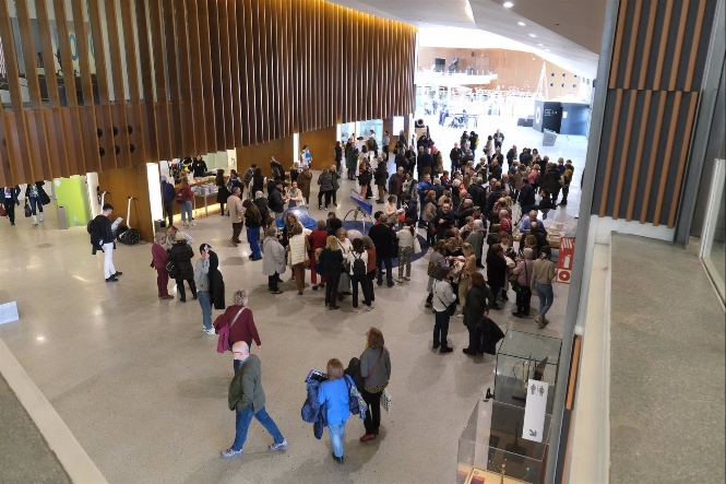 Visitantes en el Macroscopio del Parque de las Ciencias, en imagen de archivo (PARQUE DE LAS CIENCIAS) 