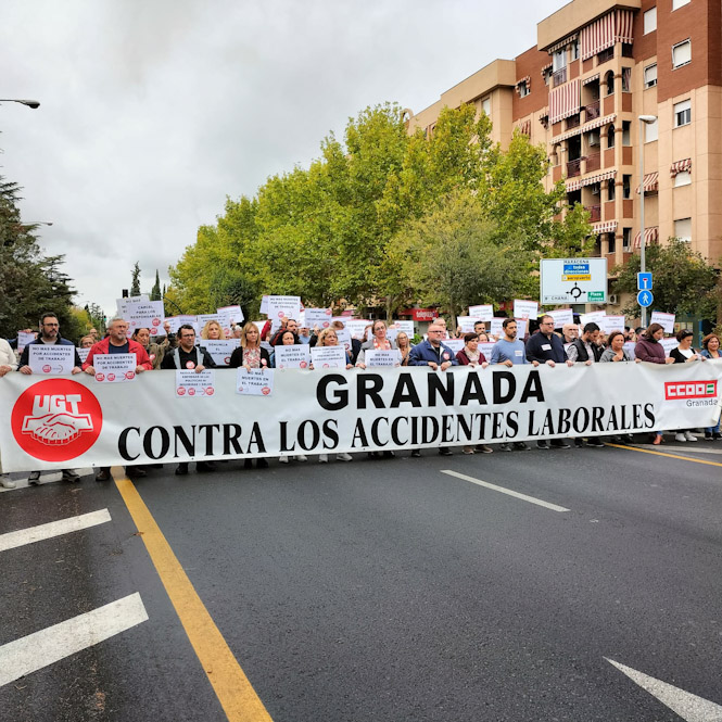 Imagen de la concentración (CCOO)