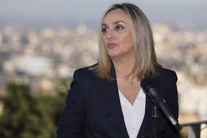 La alcaldesa de Granada, Marifrán Carazo, en imagen de archivo. (ÁLEX CÁMARA - EUROPA PRESS)