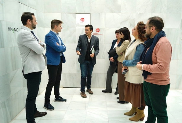 Imagen de la reunión (PSOE)