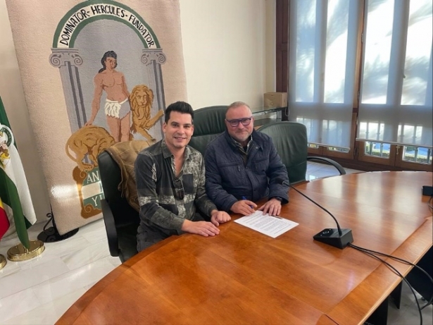 Firma del convenio colectivo del campo en la sede de la Junta, este pasado miércoles (JUNTA) 