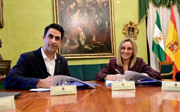 Firma del convenio (AYTO. GRANADA)