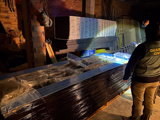 Marihuana intervenida por la Guardia Civil (GUARDIA CIVIL)