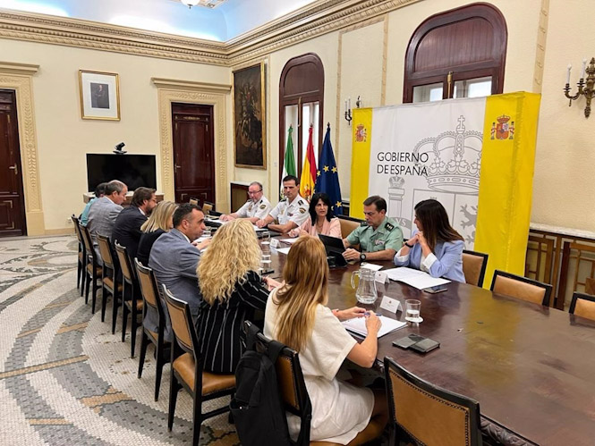 Mesa de seguimiento de los cortes de luz, en imagen de archivo (SUBDELEGACIÓN DEL GOBIERNO EN GRANADA)