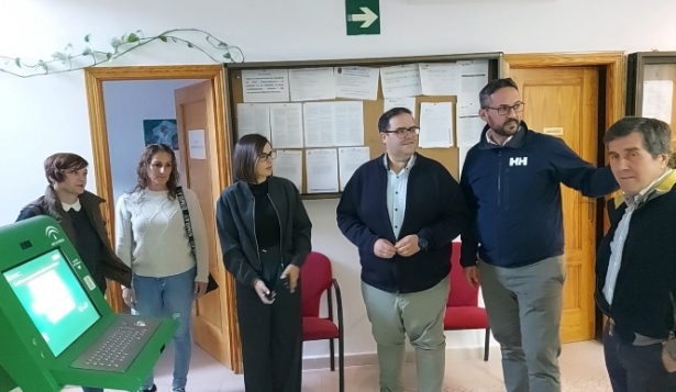 Imagen de la visita a Los Guájares )MANCOMUNIDAD)