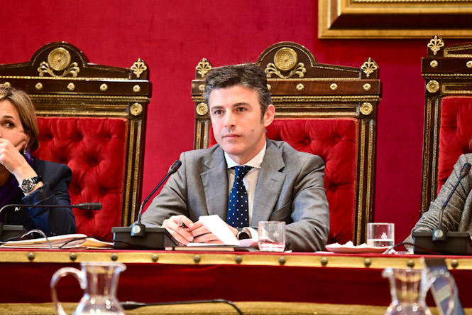 El secretario general del PP, Jorge Saavedra (PP)