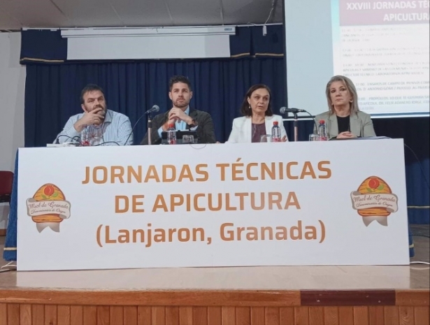 Raquel Espín en las XVIII jornadas técnicas de la Feria de la Miel de Lanjarón (JUNTA DE ANDALUCÍA) Raquel Espín en las XVIII jornadas técnicas de la Feria de la Miel de Lanjarón (JUNTA DE ANDALUCÍA)