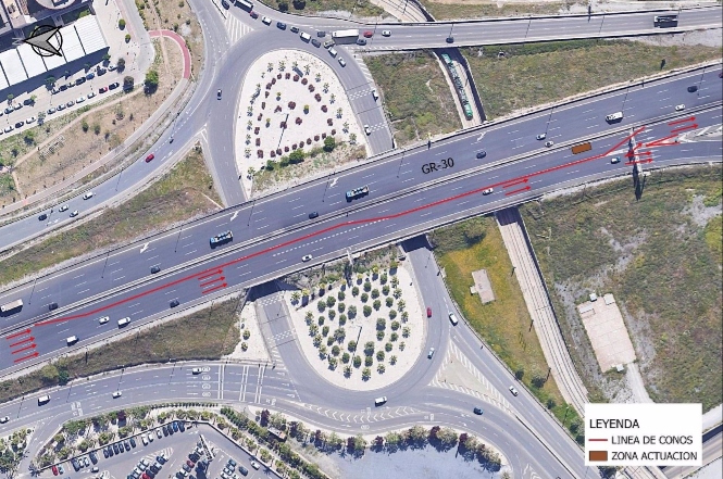 Zona de la intervención (JUNTA DE ANDALUCÍA) 