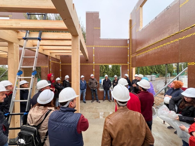 Montaje de la vivienda (PROYECTO CHOPO)