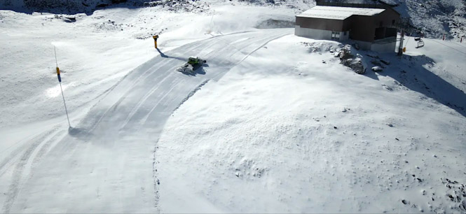 Sierra Nevada lista para los esquiadores (CETURSA)