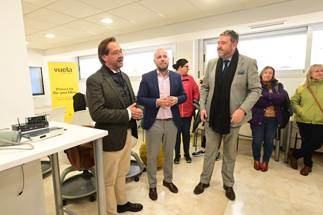Inauguración del punto Vuela en Ogijares (JUNTA)