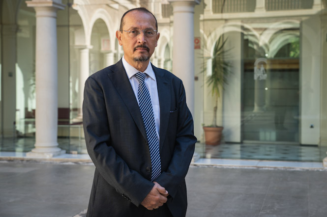 El delegado territorial de la Consejería de Turismo, Cultura y Deporte, Fernando Egea (JUNTA) 