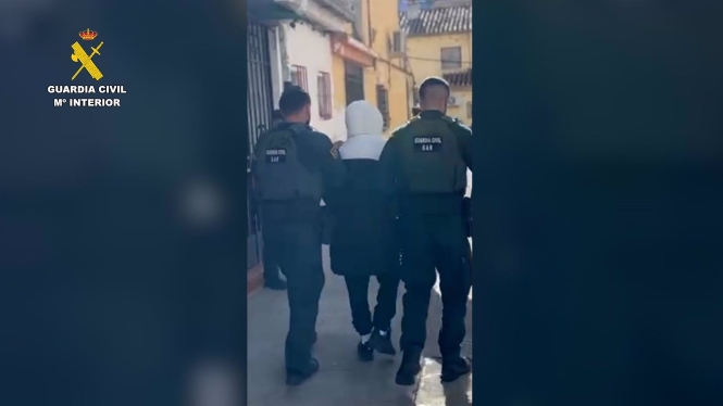 Uno de los detenidos en la operación `Nazarí Ordo` (GUARDIA CIVIL)