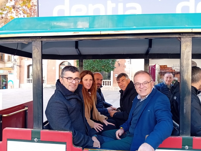 Presentación del tren turístico (JUNTA)