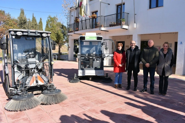 Presentación de las nuevas barredoras (AYTO. ALBOLOTE)