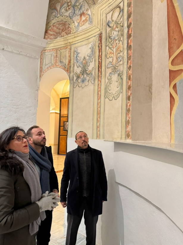 Imagen de la visita al templo (JUNTA)