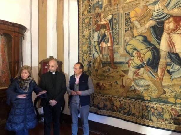 Imagen de la visita a la Abadía del Sacromonte (JUNTA)