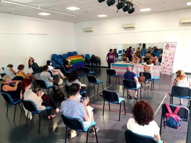 Jornada de formación LGTBIAQ+ en El Chaparral en septiembre de 2021 (IU)