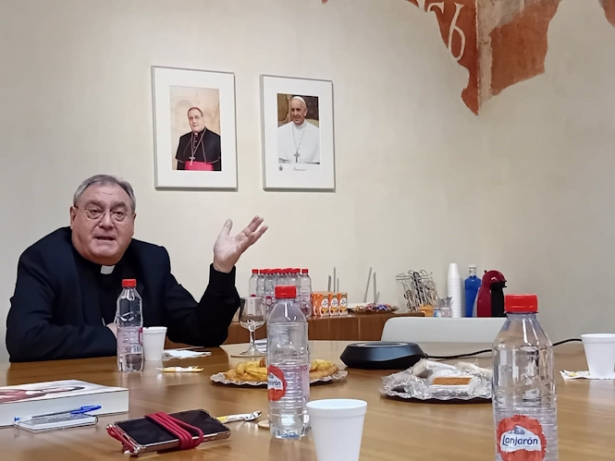 José María Gil Tamayo, en un encuentro con periodistas de Granada (EUROPA PRESS)