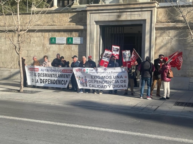 Imagen de la concentración (CCOO)