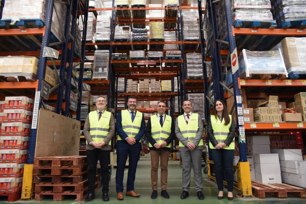 Imagen de la visita a Covirán (DIPGRA)