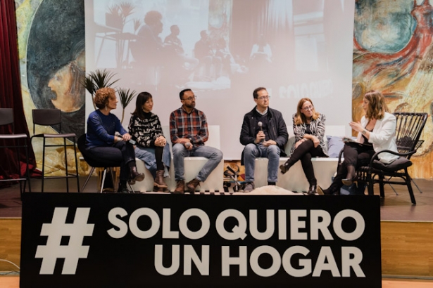 Presentación de la campaña `Solo quiero un hogar `