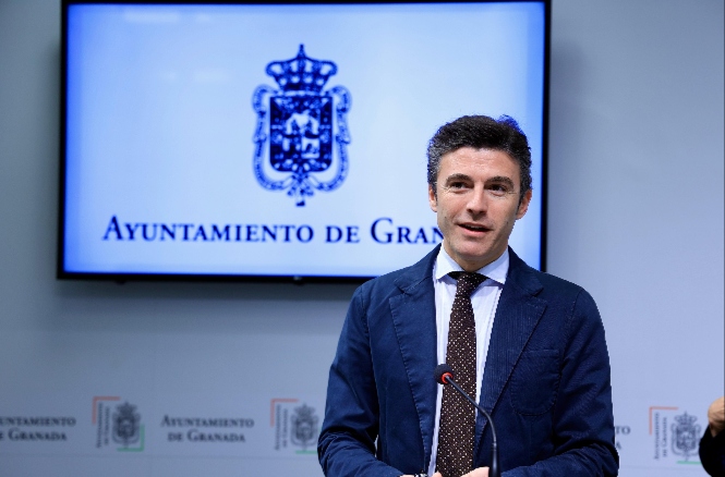 El portavoz del equipo de Gobierno, Jorge Saavedra (AYTO. GRANADA) 