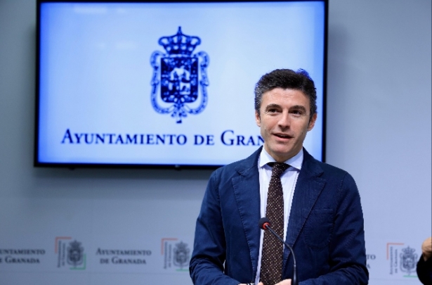 El portavoz del equipo de Gobierno, Jorge Saavedra (AYTO. GRANADA) 