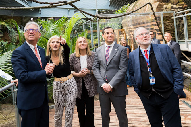 El presidente de la Junta en el Parque de las Ciencias (PARQUE DE LAS CIENCIAS)