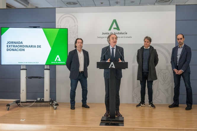 Presentación de la jornada extraordinaria de donación de sangre(JUNTA)