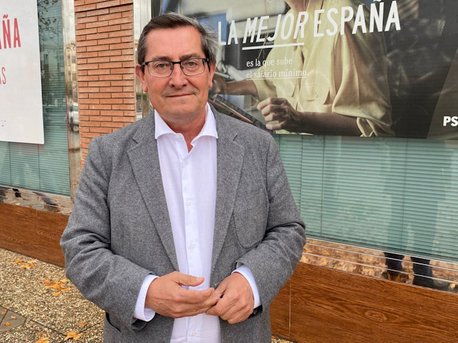 El secretario general del PSOE de Granada, Pepe Entrena. Archivo (PSOE GRANADA)