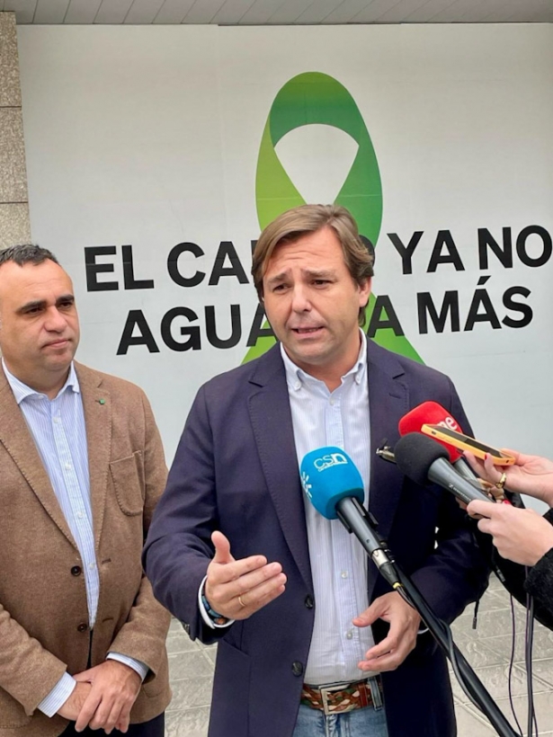 El secretario general del PP de Andalucía, Antonio Repullo (PP)