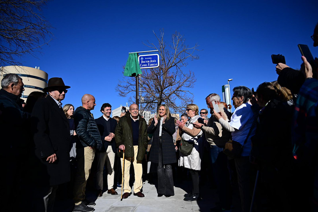 Inauguración de la calle dedicada a Jesús Candel (AUTO. GRANADA)