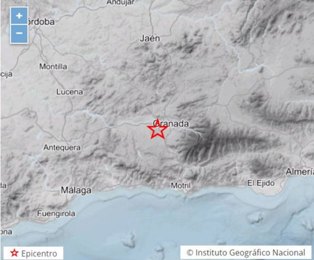 Terremoto de magnitud 2.0 con epicentro en La Malahá (INSTITUTO GEOGRÁFICO NACIONAL) Terremoto de magnitud 2.0 con epicentro en La Malahá (INSTITUTO GEOGRÁFICO NACIONAL)