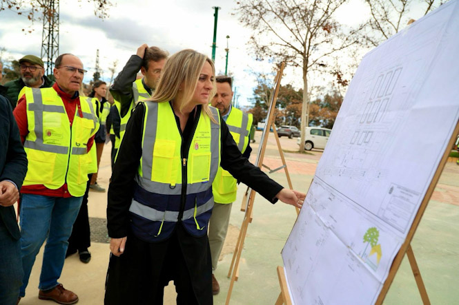 Visita a las obras del Ferial (AYTO. GRANADA)