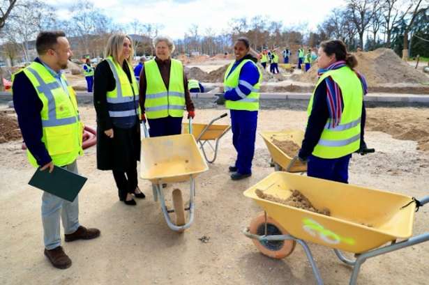 Visita a las obras del Ferial (AYTO. GRANADA)