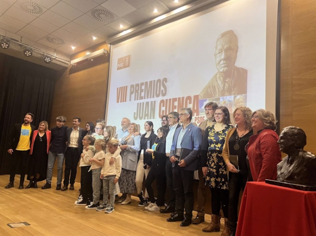 Acto de los VIII Premios Juan Cuenca (PSOE DE GRANADA)