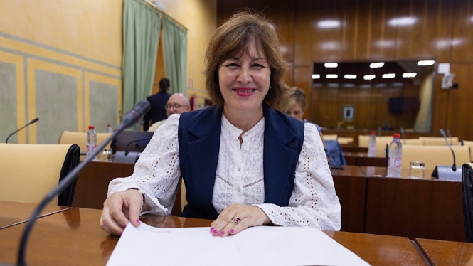 La portavoz del grupo municipal de Vox en el Ayuntamiento de Peligros (Granada), Cristina Jiménez. (VOX)