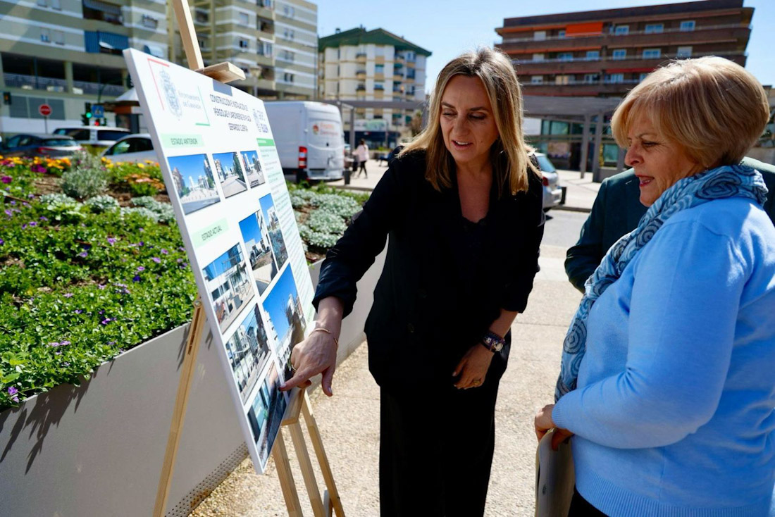 Presentación de las reformas en la Plaza Gerardo Cuerva (AYTO. GRANADA)