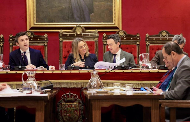 Pleno del Ayuntamiento de Granada, en imagen de archivo (AYUNTAMIENTO DE GRANADA)