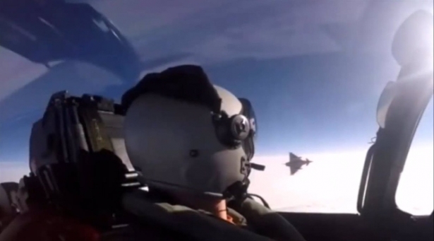 Imagen de archivo del vídeo lanzado con motivo del aplazamiento que se hizo del XV Festival Aéreo de Motril por la pandemia (EUROPA PRESS) 