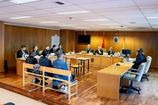El bailaor Rafael Amargo (c) durante un juicio a la Audiencia Provincial de Madrid (A. PÉREZ MECA - EUROPA PRESS)