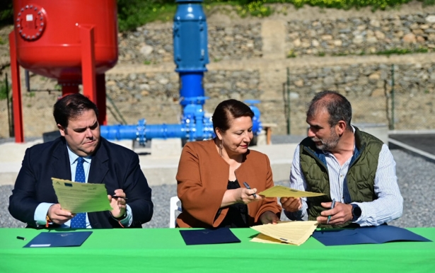 Inauguración de la EDAR (JUNTA)